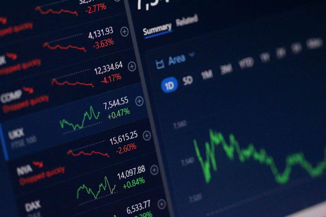Stock trading app interface